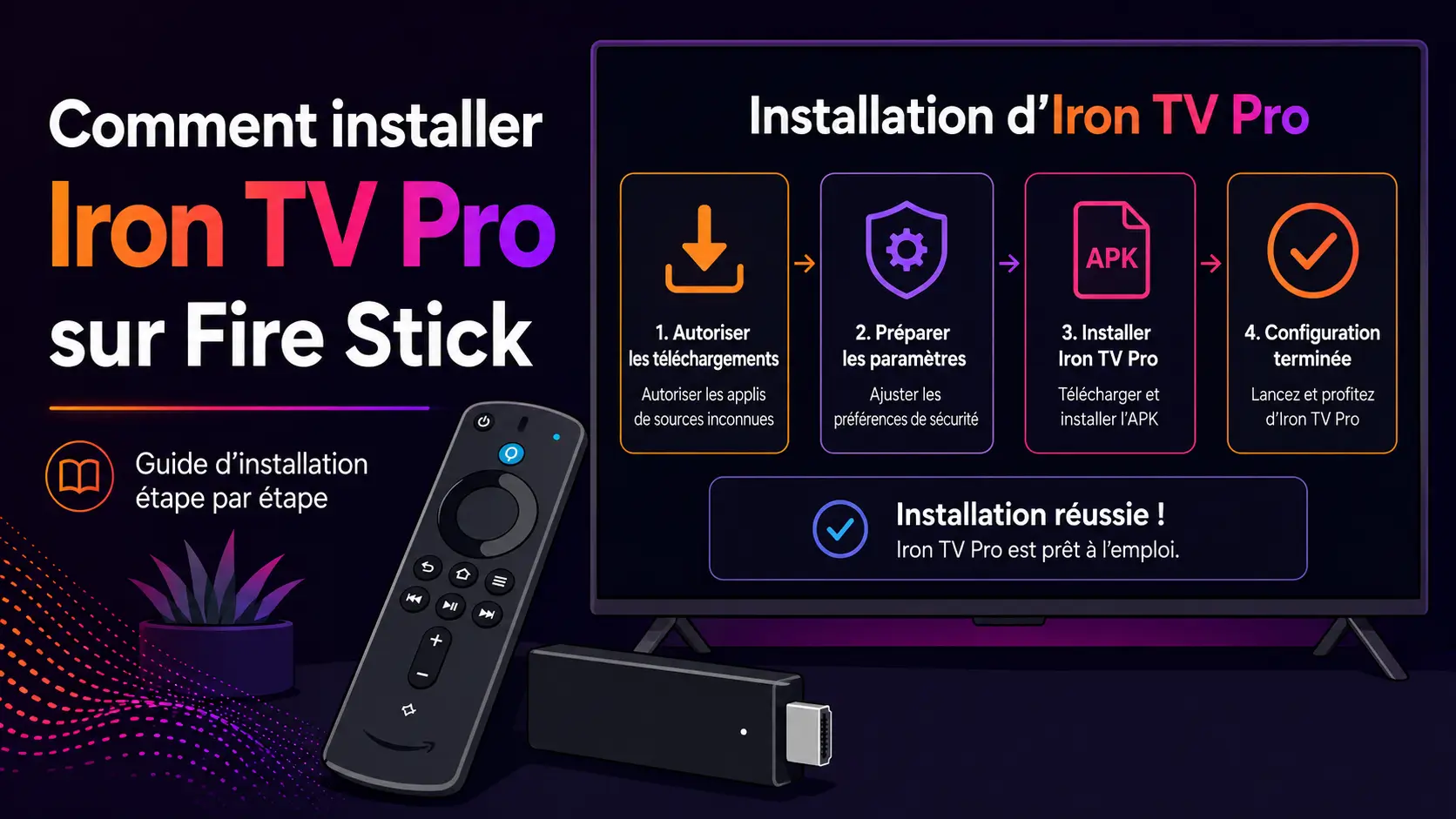 Fire Stick : Comment télécharger Iron TV Pro en 2026 ?