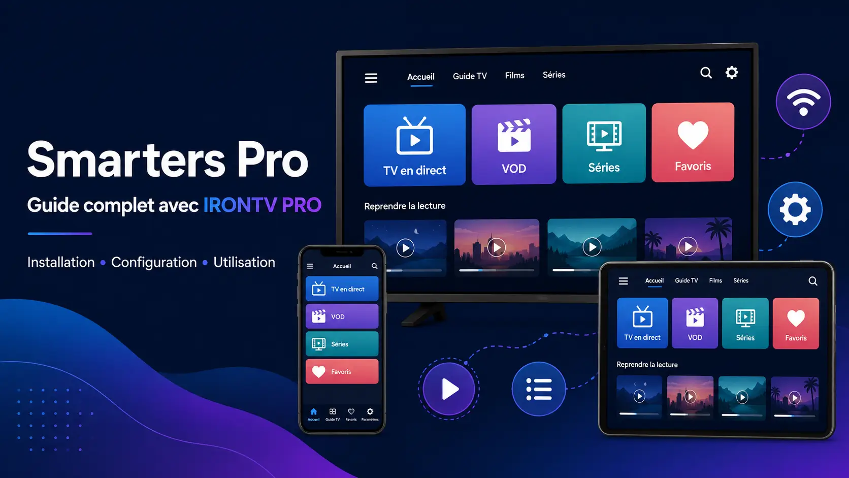 Smarters Pro : Guide complet pour utiliser IRONTV PRO